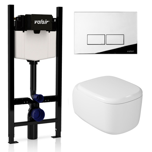 Комплект инсталляции с клавишей VALSIR KIT VSCR 7813 Slim P3